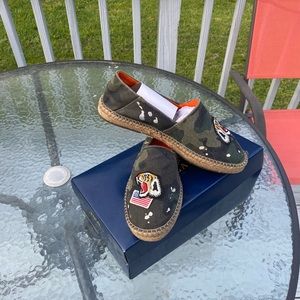 Polo Ralph Lauren Women Slides Tiger Camo